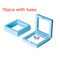 10Pcs Display Box 3D Floating Frame Jewelry Display Stand Shadow Gift Box