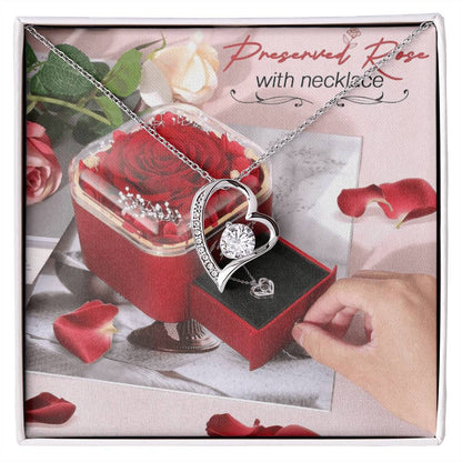 Eternal Flowers Rose Gifts for Her Women Mum Wife Girlfriend on Christmas Valentines Day